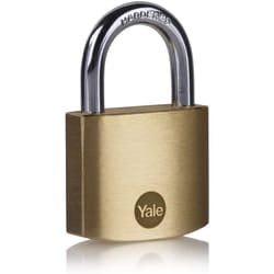Cadenas YALE laiton - S'entrouvrant 40 mm - 3 clés - 24250000
