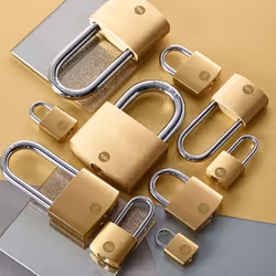 Cadenas YALE laiton - S'entrouvrant 40 mm - 3 clés - 24250000 - Vue supplémentaire 4