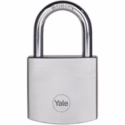 Cadenas YALE laiton chromé - 40 mm - 3 clés - 24316000