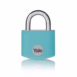 Yale YE3B/50/126/1/TE, Cadenas conventionnel, Verrouillage par clé, Clés semblables, Vert, Aluminium, Acier trempé