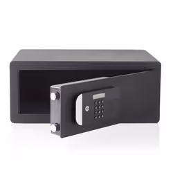 Yale YLEM/200/EG1 coffre-fort Coffre-fort indépendant Acier Noir
