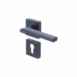 POIGNÉES DE PORTE NOIRES SIENNA : Élégante et moderne, la poignée Sienna noire s'adapte parfaitement à tous types de portes à ...