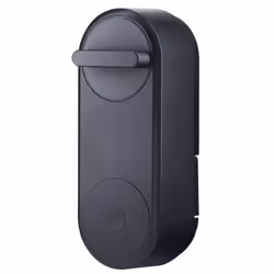 Yale Linus, Verrou de porte intelligent, Noir, Android, iOS, AA, 4 pièce(s), 58 mm