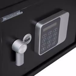 Yale YSG/200/DB2 coffre-fort Coffre-fort indépendant 8,6 L Acier Noir