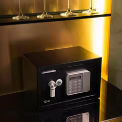Yale YSG/200/DB2 coffre-fort Coffre-fort indépendant 8,6 L Acier Noir - Vue supplémentaire 4