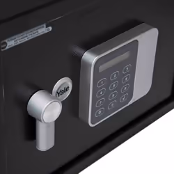 Yale YLG/200/DB2 coffre-fort Coffre-fort indépendant 24 L Acier Noir - Vue supplémentaire 5