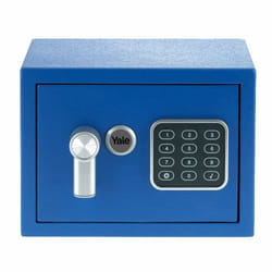 Yale YSV/170/DB2/B coffre-fort Coffre-fort indépendant 3,8 L Acier Bleu
