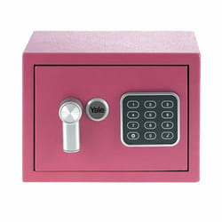 Yale YSV/170/DB2/P coffre-fort Coffre-fort indépendant 3,8 L Acier Rose