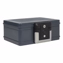 Yale YFWC/154/KB1, Coffre-fort portable, Gris, 2 clés, 4 L, Plastique, 354 mm