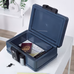 Yale YFWC/154/KB1 coffre-fort Coffre-fort portable 4 L Plastique Gris - Vue supplémentaire 8