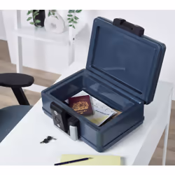 Yale YFWC/155/KB1 coffre-fort Coffre-fort portable 6,9 L Plastique Gris - Vue supplémentaire 6