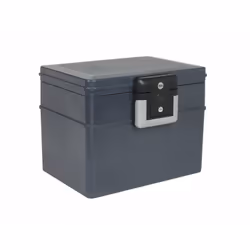 Yale YFWC/329/KB1 coffre-fort Coffre-fort indépendant 16,5 L Plastique Noir, Gris