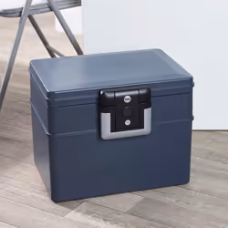 Yale YFWC/329/KB1 coffre-fort Coffre-fort indépendant 16,5 L Plastique Noir, Gris - Vue supplémentaire 6