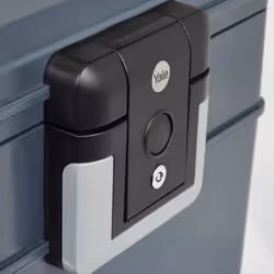 Yale YFWC/329/KB1 coffre-fort Coffre-fort indépendant 16,5 L Plastique Noir, Gris - Vue supplémentaire 8