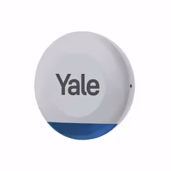 Yale Outdoor Siren, Sirène sans fil, Extérieure, 1000 m, 868 MHz, 100 dB, Bleu, Gris