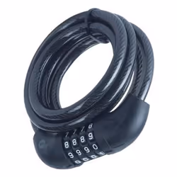 Yale YCC0/10/180/2 Antivol pour bicyclettes Noir 1800 mm