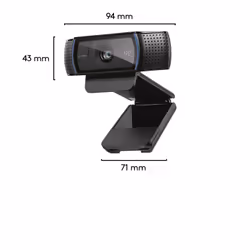 Logitech Hd Pro C920 webcam 3 MP 1920 x 1080 pixels USB 2.0 Noir - Vue supplémentaire 16