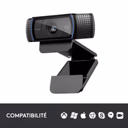 Logitech Hd Pro C920 webcam 3 MP 1920 x 1080 pixels USB 2.0 Noir - Vue supplémentaire 5