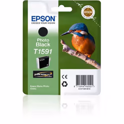 Epson Cartouche "Martin-pêcheur" - Encre UltraChrome Hi-Gloss2 Noir Photo, Encre à colorant, 17 ml, 9100 pages, 1 pièce(s)