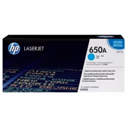 HP 650A toner LaserJet cyan authentique, 15000 pages, Cyan, 1 pièce(s)