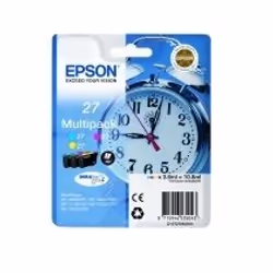 Epson Alarm clock 27XL DURABrite Ultra, Rendement élevé (XL), Encre à pigments, 10,4 ml, 1 pièce(s), Multi pack