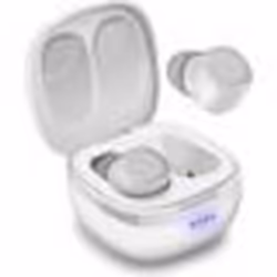 Ecouteur Sans Fil Bluetooth 5.0 Blanc True Wireless Stereo - August EP800 - Micro Waterproof Discret Universel Android Apple