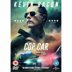 Warner Bros Cop Car, Film, DVD, Coloré, Anglais, Adultes et enfants, Kevin Bacon, Shea Whigham, James Freedson-Jackson, Hays  ...