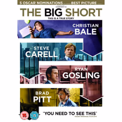 Elevation Sales The Big Short, Film, DVD, 2D, 125 min, Brad Pitt, Elevation Sales
