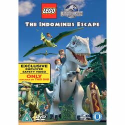 Warner Bros Lego Jurassic World: The Indominus Escape, Film d'animation/bande dessinée, DVD, U, Coloré, Anglais, Enfants