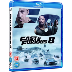 Warner Bros Fast And Furious 8, Film, Blu-ray, Coloré, Anglais, Adultes et enfants, Vin Diesel, Dwayne Johnson, Jason Statham ...