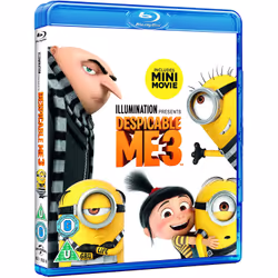 Warner Bros Despicable Me 3, Film d'animation/bande dessinée, Blu-ray, U, Coloré, Anglais, Adultes et enfants