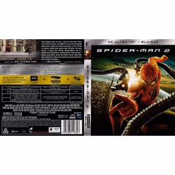 Sony Pictures Spider-Man 2 Blu-ray Anglais, Français, Italien
