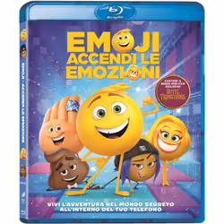 Sony Pictures The Emoji Movie, Film d'animation/bande dessinée, Blu-ray, PG, Full HD, Anglais, Espagnol, Italien, 2D