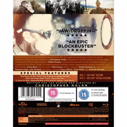 Warner Bros Oppenheimer Blu-ray Anglais