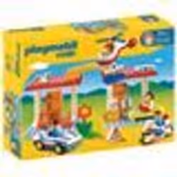 Playmobil 1.2.3 Coffret Hôpital avec Secouristes et Policiers, 1,5 an(s), Multicolore