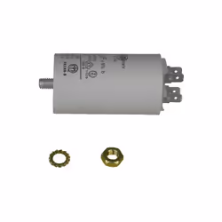 UNIVERSEEL - CONDENSATEUR 16 µF 450 V - -Condensateur 16 µf 450 v - longeur: 70mm diamètre: 40mm - 5053197007418 --LAVE LINGE ...