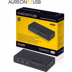 Terratec Aureon 7.1 USB, 7.1 canaux, 16 bit, USB