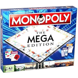 Jeu de société Mega Monopoly - WINNING MOVES - 2459 - 8 ans et plus - Intérieur - Mixte - Jeu de plateau