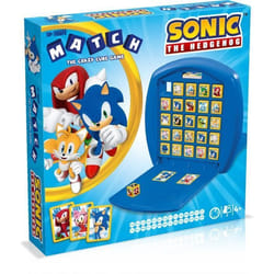 Match Sonic the Hedgehog - Jeu de société - WINNING MOVES - Jeu dobservation et de tactique avec les personnages du Jeu vidéo Sonic