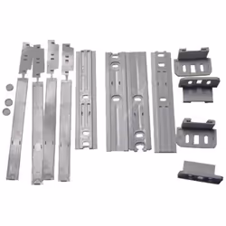 Ensemble glissières de porte d'origine pour réfrigérateur, congélateur WHIRLPOOL, ELECTROLUX, BAUKNECHT, ARISTON HOTPOINT, IK ...