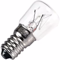 Ampoule 300°C 15W E14 compatible pour four, cuisinière CANDY, BRANDT, ROSIERES, SAUTER, AEG, ARTHUR MARTIN ELECTROLUX, DE DIE ...