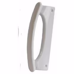 Poignée de porte compatible (à l'unité) compatible pour réfrigérateur, congélateur WHIRLPOOL, LADEN Entraxe : 17,5cm Longueur ...
