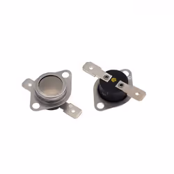 Kit 2 thermostats (one shot + cycling)compatible pour sèche-linge ARISTON HOTPOINT, INDESIT, WHIRLPOOL One shot (point blanc) ...