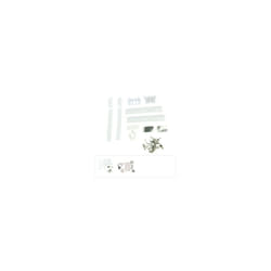 Kit de fixation porte et système Glissière pour Réfrigérateur, Congélateur Whirlpool 481231028208