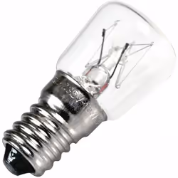 Ampoule 300°C 15W E14 compatible pour four, cuisinière CANDY, BRANDT, ROSIERES, SAUTER, AEG, ARTHUR MARTIN ELECTROLUX, DE DIE ...