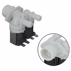Electrovanne 2 voies pour lave-linge BEKO, HOOVER, CANDY, FAR, AYA, LISTO, OTSEIN, OSTEIN, ALTUS, SABA, BLUESKY, CONTINENTAL ...