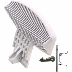 Poignée de porte compatible pour lave-linge HOTPOINT ARISTON HOTPOINT, INDESIT, SCHOLTES, WHIRLPOOL C00259035 Appareils compa ...