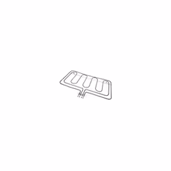 Résistance voûte pour Cuisinière SMEG 806890486. Dimensions : 650 x 445 x 45 m, Puissance totale: 4100 Watts.
