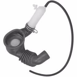 Durite Cuve - Pompe compatible pour Lave-linge BOSCH, SIEMENS, CONSTRUCTA 00480443, 480443 Appareils compatibles : [MACHINE À ...