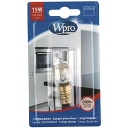 Ampoule poirette 300°C / E14 / T22 / 15W / 220V (60325-46839) (484000008843) Four, cuisinière Wpro whirlpool, bauknecht, laden,